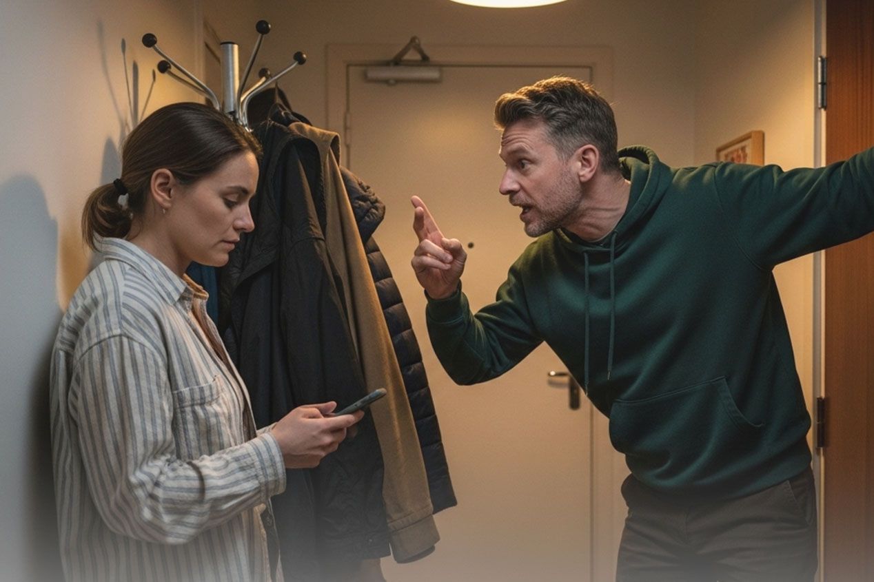 Быстрое восстановление Мужчина утром на кухне потягивается